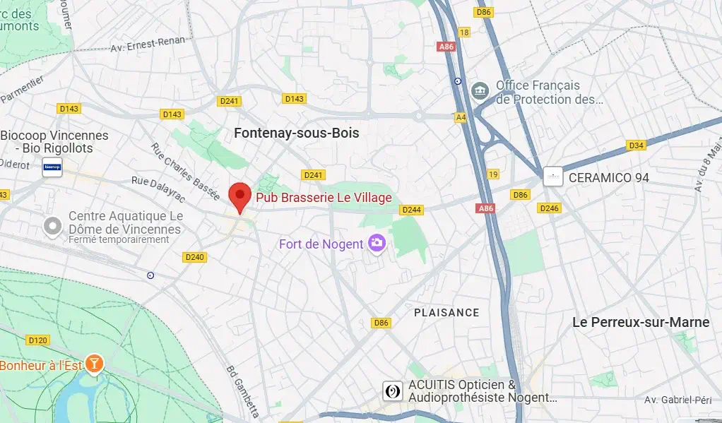 pub brasserie le village