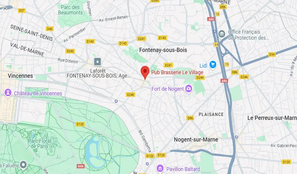 pub brasserie le village