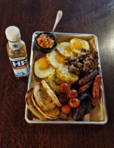 Autre présentation du breakfast du Pub